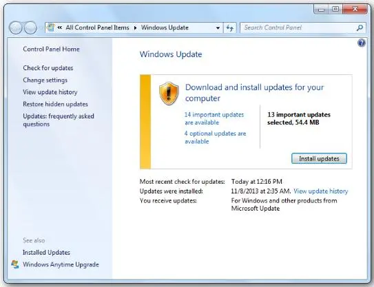 Upgrade Windows 7 to Windows 8.1 Step 1