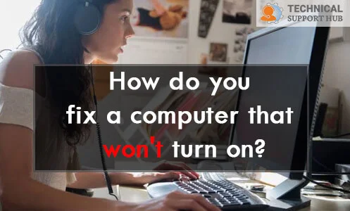 computer won t turn on