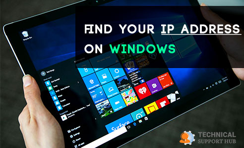 Find Your IP Address on Windows