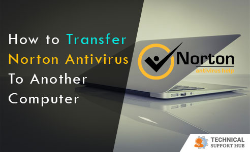 transfering norton antivirus to a new computer