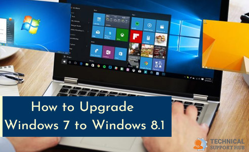 Upgrade Windows 7 to Windows 8.1