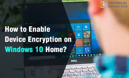 Device Encryption on Windows 10 Home