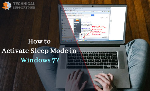 Activate Sleep Mode in Windows 7