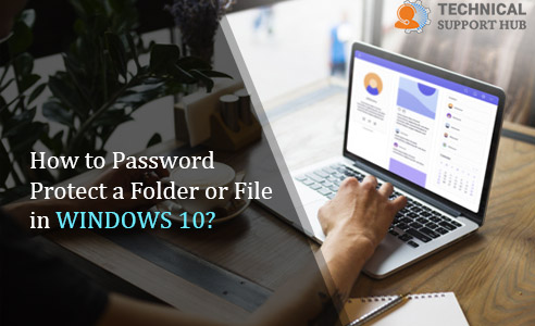 Password Protect a Folder or File in Windows 10