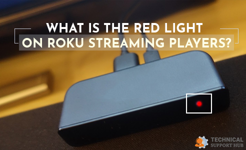 red light on roku streaming players