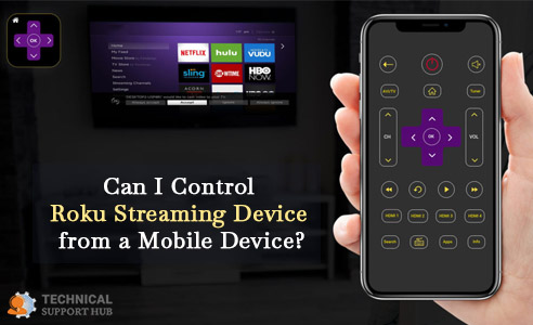 Control Roku Streaming Device from a Mobile Device