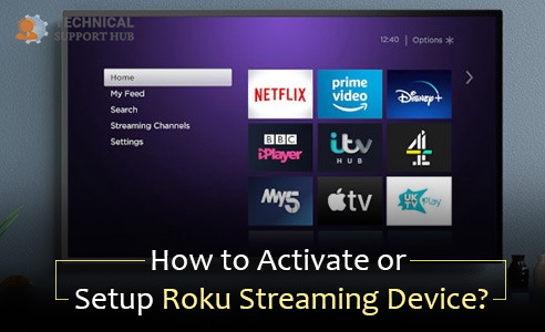 Setup Roku Streaming Device