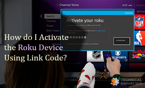 Activate the Roku Device Using Link Code
