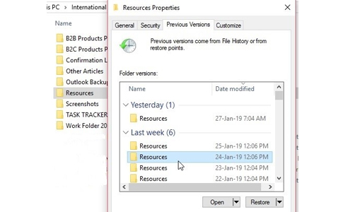 recover lost files windows 10