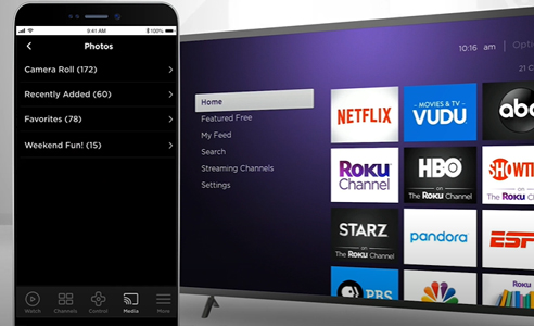how to display photos on tv