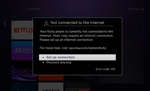 roku unable to connect to wireless network