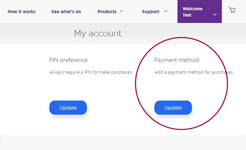 roku payment update