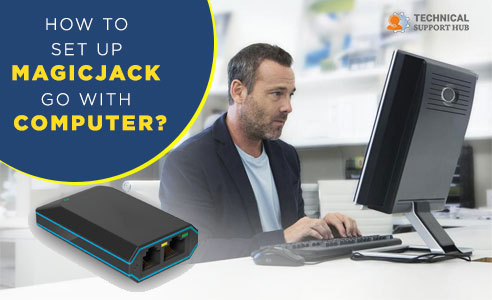 Set up magicJack go with Computer