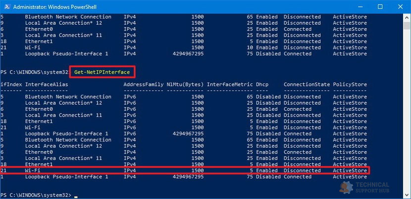 adapters and bindings windows 10