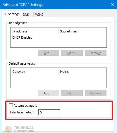change network binding order windows 10