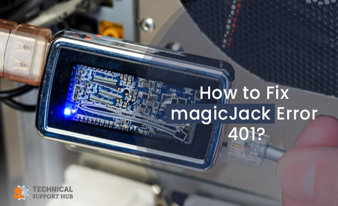 magicjack error 401