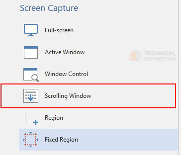 windows 10 scrolling screenshot