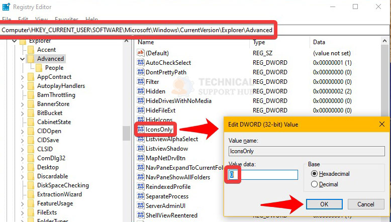Disable or Enable Thumbnail Previews in File Explorer