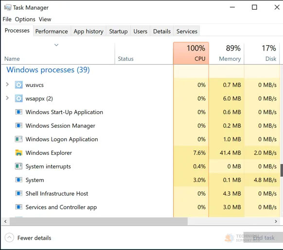 windows 10 critical process died