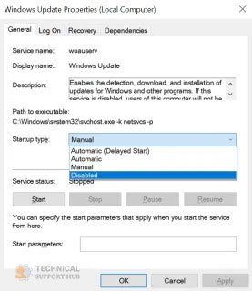 how to stop automatic updates