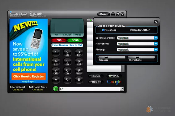 Sound Problem with magicJack