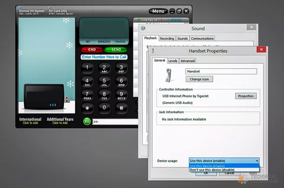 Sound Problem with magicJack