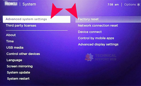 what does a blinking green light on a roku remote mean