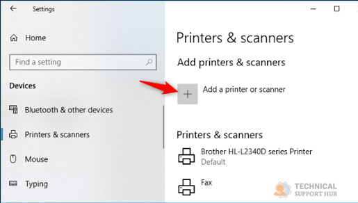 how to add a wireless printer on windows 10