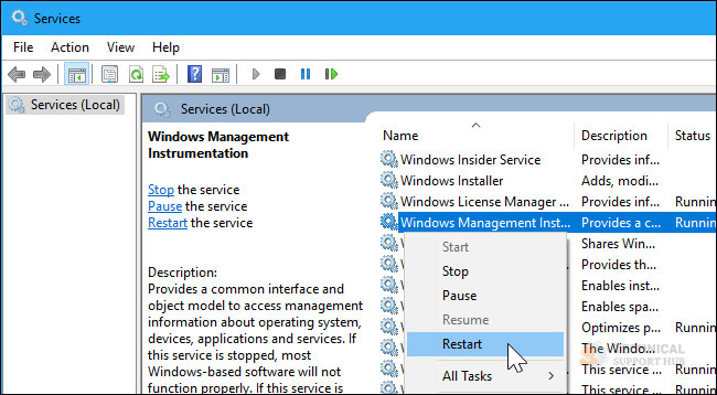 wmiprvse.exe wmi provider host