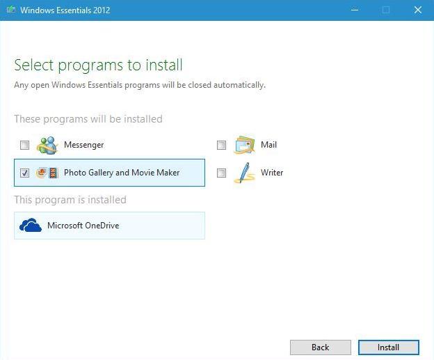 photo gallery windows 10