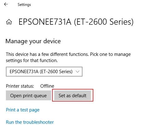 Troubleshoot Common Printer Problems in Windows 10