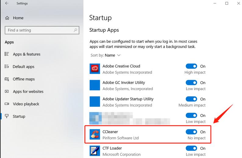 Ccleaner Not Working in windows 10