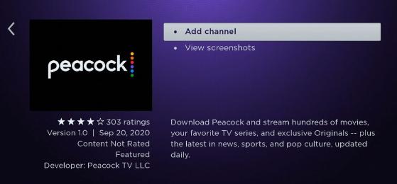 How to Download Peacock on Roku