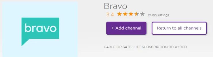 Install And Activate Bravo on Roku Device