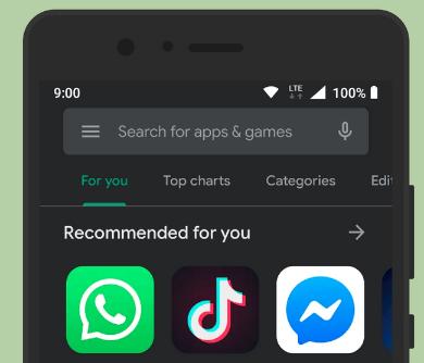 Enable or Disable Dark Mode on Google Play Store