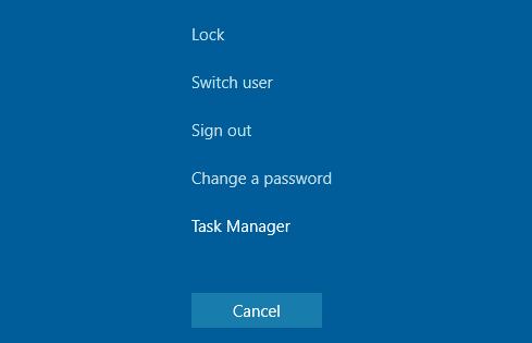 windows 10 login screen not showing