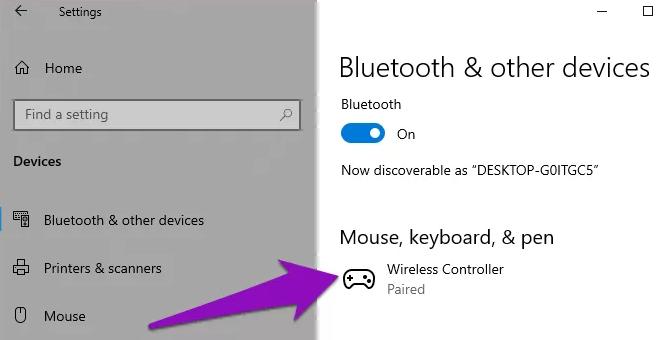 Windows 10 Not Detecting PS4 Controller