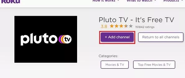 roku pluto tv