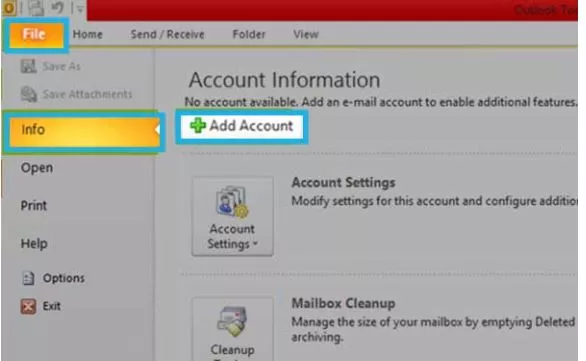 configure yahoo mail in outlook