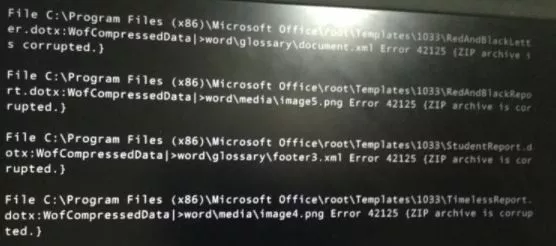 Avast Errors 42125 and 42110