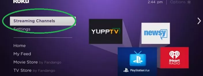 how to install hallmark channel on roku