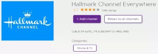 activate hallmark channel on roku