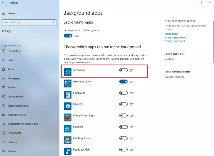 Increase PC Performance on Windows 10