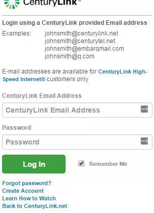 Fix CenturyLink Email Login Problems