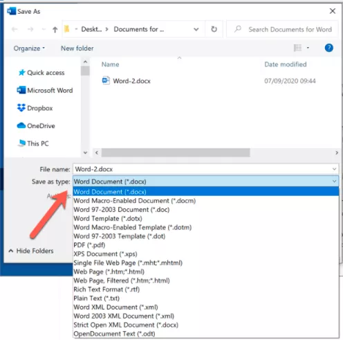 Change File Associations in Windows 10