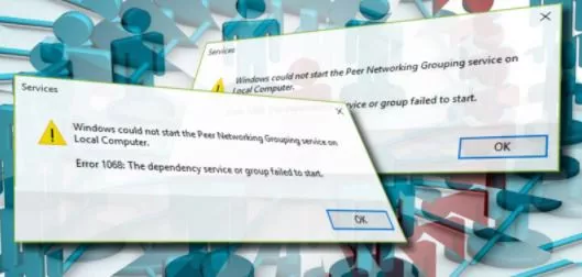 Peer Networking Error 1068 on Windows 10