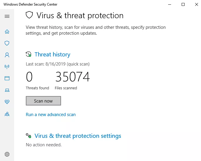 Remove Virus from Windows 10