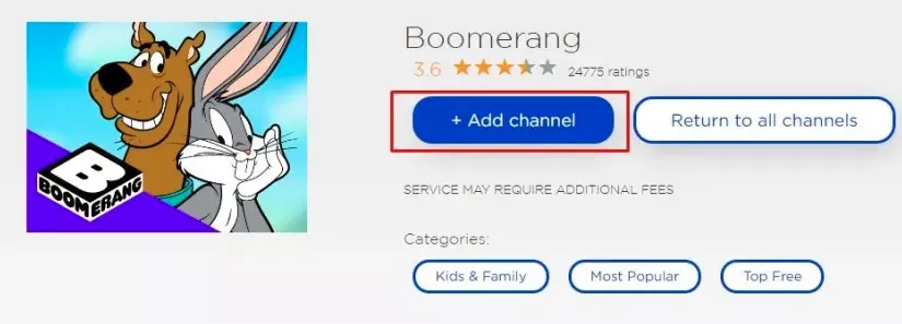Install Boomerang on Roku Device