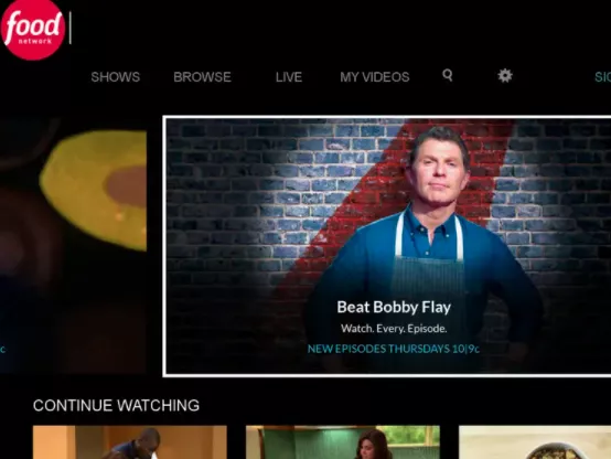 Install Food Network on Roku