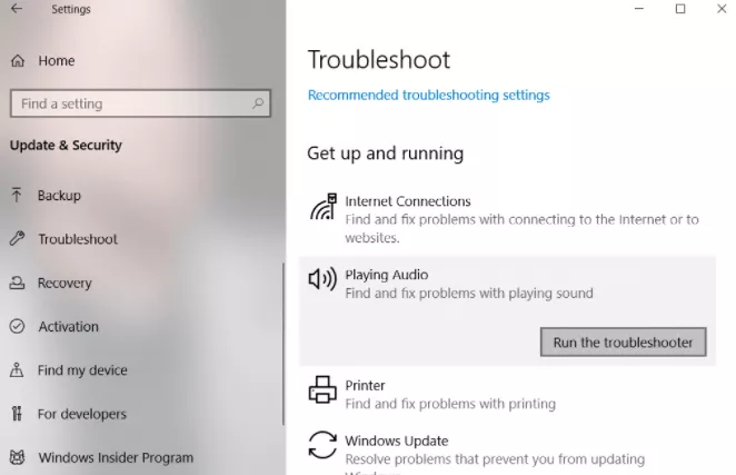  Fix Laptop Speakers not Working Problem